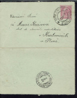 Tchécoslovaquie. Carte-lettre 10 Heller De Breznice Du 6-2-1901, Pour Kralovice. B/TB. - Postales