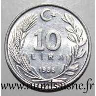 TURQUIE - KM 964 - 10 LIRA 1986 - SPL - Turquie