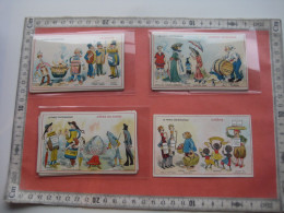 33 Trade Cards Anthropomorphic Dressed Animals Acting Like People, Veggie People Fruit, Dressed Food,  C1890 Vegetable - Colecciones