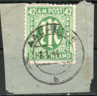 Germany,BIZONE AM-POST Nr 31,cancel Aachen,08.01.1946,used,as Scan - Usati