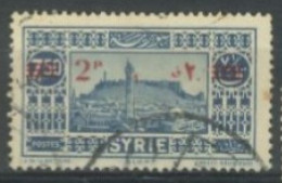 SYRIA - 1938, ALEPPO STAMP OF 1930 SURCH, SG # 332, USED. - Syrie