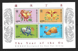 HONG KONG. BF 47 De 1997. Année Du Boeuf. - Chinese New Year