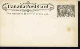 Canada. Carte Entier Postal One Cent Non Circulé. - 1860-1899 Regering Van Victoria