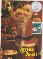 CARTE-MAXIMUM BELGIQUE (JOYEUX NOËL)  Obl Sp Ill 1er Jour (Ed Floriscope) - 2011-..