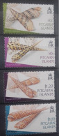 Pitcairn Islands 2004, Sea Shells, MNH Stamps Set - Pitcairn Islands