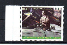 PAKISTAN - 2014 - AVIATION - AVION - PLANES - SABRE - AIR COMMODORE M.M. ALAM SJ - - Pakistan