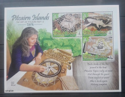 Pitcairn Islands 2012, The Art Of Pitcairns Part - Tapad, MNH S/S - Pitcairn Islands