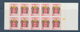 MONACO CARNET  N° 2 ( 1623 ) NEUF** LUXE SANS CHARNIERE / MNH /  CARNET NON PLIER - Markenheftchen