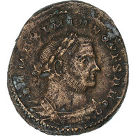 Maximien Hercule, Follis, 307, Londres, Bronze, TTB, RIC:85 - La Tetrarchía Y Constantino I El Magno (284 / 307)