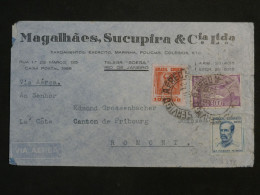 DJ 11 BRESIL BELLE LETTRE   1942  RIO A  ROMONT SUISSA       +AFF. INTERESSANT+ - Storia Postale