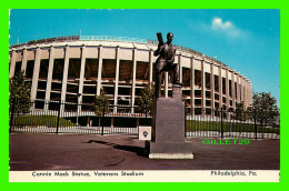 PHILADELPHIA, PA - CONNIE MACK STATUE - " MR. BASEBALL " -  ART COLOR CARD DISTRIBUTORS - - Philadelphia