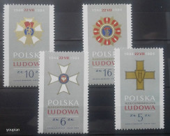 Poland 1984, 40th Anniversary Of The People's Republic Of Poland, MNH Stamps Set - Ungebraucht