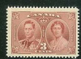 CANADA, 1937, Mint Neverhinged Stamp(s), Coronation George VI, Michel 203, M2296 - Ungebraucht