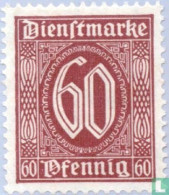 DR /  Dienst Nr. 66  Postfrisch - Dienstmarken