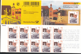 Markenheftchen Bund Postfr. MH 42 Sehenswürdigkeiten MNH ** Self-adhesive - 2001-2010