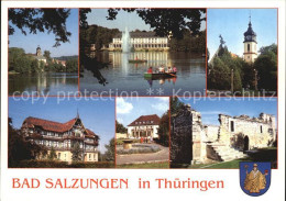 72580855 Bad Salzungen Burgsee Kurhaus Parktheater Ruine Der Husenkirche Bad Sal - Bad Salzungen