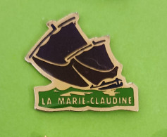 Pin's Bateau Voilier La Marie-Claudine - Bateaux