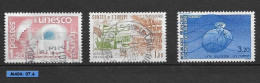 Timbres De Service Oblitérés Année 1980-85  N° 60-66-87            Cote 3,05€ - Usados