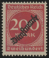 DR /  Dienst Nr. 78  Postfrisch - Officials