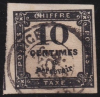 France  .  Y&T   .     Taxe  2  (2 Scans)   .   O      .    Oblitéré - 1859-1959 Used