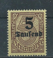 DR /  Dienst Nr. 89  Postfrisch - Servizio