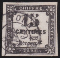 France  .  Y&T   .     Taxe  3  (2 Scans)   .   O      .    Oblitéré - 1859-1959 Usados