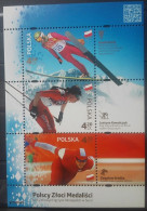 Poland 2014, Winter Olympic Games In Sotchi, MNH Unusual S/S - Neufs