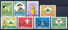 LIBAN 1962 - LIBANON - LORD BADEN POWELL - SCOUTING - MNH SET - VARIOUS SCOUTING PICTURES                         Hk1-11 - Liban