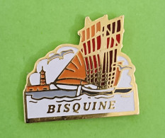 Pin's Bateau Voilier Bisquine - Bateaux