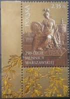 Poland 2016, 250th Anniversary Of Warsaw, MNH Single Stamp - Ongebruikt