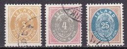 IS003I – ISLANDE – ICELAND – 1900/01 – NUMERAL VALUE - PERF. 12,5 – MI # 20/2 USED 66 € - Gebruikt