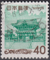 1968 Japan-Nippon ° Mi:JP 995, Sn:JP 883A, Yt:JP 840A, Yomei Gate To The Mausoleums Of The Tokugawa Shoguns, Nikko - Gebruikt