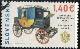 Slovaquie 2023 Oblitéré Used Service De Diligence Express Bratislava Vienne Y&T SK 881 SU - Usati