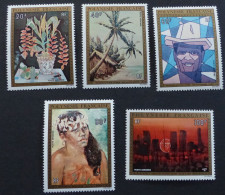 French Polinesie Mi#187 -191       Yvert#  Postfrisch **  MNH  #6430 - Unused Stamps