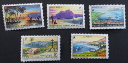 French Polinesie Mi#38-42       Yvert#  Postfrisch **  MNH  #6431-1 - Unused Stamps