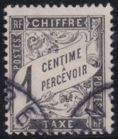 France  .  Y&T   .     Taxe  10  (2 Scans)   .   O      .    Oblitéré - 1859-1959 Usados