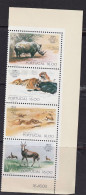 PORTUGAL - Jardin Zoologique De Lisbonne, Rhinoceros, Tigres, Gazelle - 1984 - MNH - Neufs