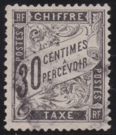 France  .  Y&T   .     Taxe  18  (2 Scans)   .   O      .    Oblitéré - 1859-1959 Usati