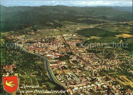 72577568 Loerrach Stadt In Der Dreilaenderecke Deutschland Frankreich Schweiz Fl - Loerrach