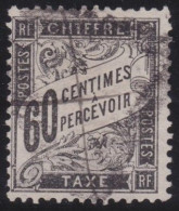 France  .  Y&T   .     Taxe  21  (2 Scans)   .   O      .    Oblitéré - 1859-1959 Gebraucht