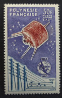 French Polinesie 1965 Mi#44      Yvert# 100 Jahre Fernmeldeunion ITU Postfrisch **  MNH  #6431 - Unused Stamps