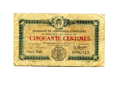 50 Centimes Chambre De Commerce Annonay - Chamber Of Commerce