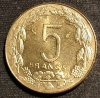 ETATS DE L'AFRIQUE CENTRALE - 5 FRANCS 1975 - KM 7 - Andere - Afrika