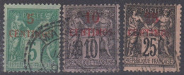 MAROC  - N° 1 - 3A - 5  Oblitérés  - Cote : 15 € - Used Stamps