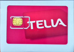 Tella Gsm Original  Chip Sim Phone Card Scratch - Lots - Collections