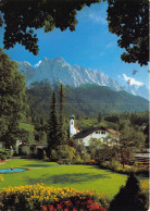 Zugspitzdorf Grainau / Oberbayern - Kurpark Mit Herrlicher Bergkulisse (905) - Zugspitze