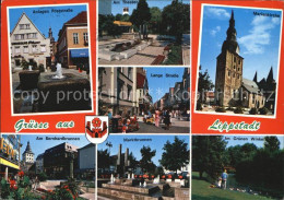 72574176 Lippstadt Poststrasse Theater Marienkirche Bernhardbrunnen Marktbrunnen - Lippstadt