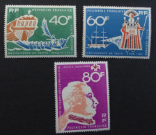 French Polinesie 1968  Mi#81 -83      Postfrisch **  MNH  #6433 - Unused Stamps