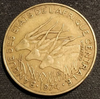 ETATS DE L'AFRIQUE CENTRALE - 10 FRANCS 1974 - KM 9 - Autres – Afrique