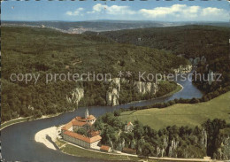 72574077 Kloster Weltenburg Luftaufnahme Kloster Weltenburg - Kelheim